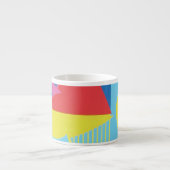 Beautiful and Vibrant Colors! Espresso Mug (Devant)