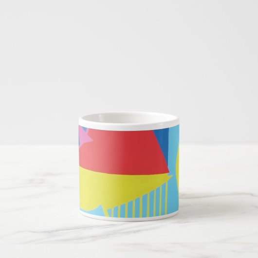 Beautiful and Vibrant Colors! Espresso Mug (Devant)
