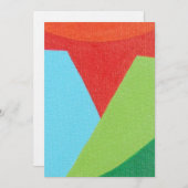 Beautiful and Vibrant Colors! Invitation (Devant / Derrière)