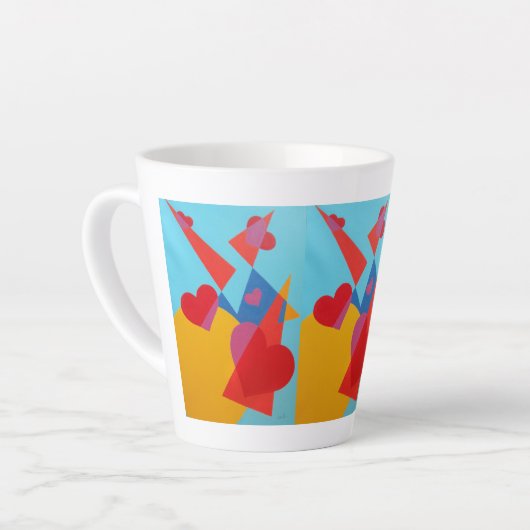 Beautiful and Vibrant Colors! Latte Mug (Angle gauche)