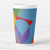 Beautiful and Vibrant Colors! Latte Mug (Devant)