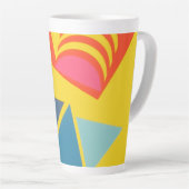 Beautiful and Vibrant Colors! Latte Mug (Angle droit)