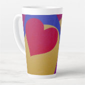 Beautiful and Vibrant Colors! Latte Mug (Angle gauche)