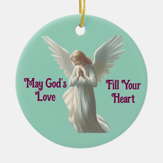 Beautiful Angel Ornament (Voorkant)