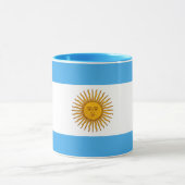 Beautiful Argentina Flag Mug (Centre)