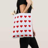 Beautiful bag with hearts and love draagtas (Dichtbij)