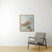 Beautiful Barn Owl Wandkleed (In situ)