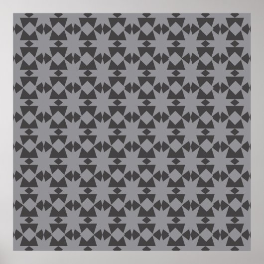 Beautiful batik pattern drawing technical that us  poster (Voorkant)