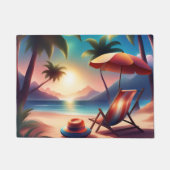 Beautiful beach deurmat (Voorkant)