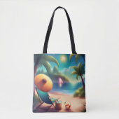 Beautiful beach draagtas (Voorkant)