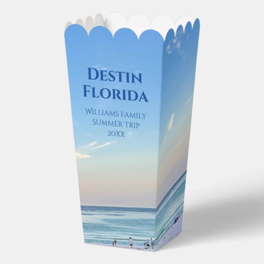 Beautiful Beach Event Custom Ocean Photography Bedankdoosjes (Voorkant)