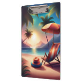 Beautiful beach klembord (Links)