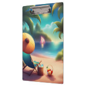 Beautiful beach klembord (Links)