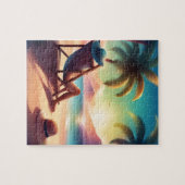Beautiful beach legpuzzel (Horizontaal)