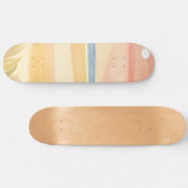 Beautiful beach skateboard (Horizontaal)