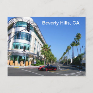 Beautiful Beverly Hills Postcard! Briefkaart
