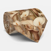 Beautiful Birthday Gifts For Boyfriend Calla Lilie Stropdas (Opgerold)