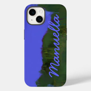 Beautiful Blue Personalized Case-Mate iPhone 14 Hoesje