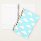 Beautiful Blue Sky Print Notebook Planner (Display)