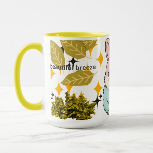 "Beautiful Breeze Mug – Nature’s Calm in Every Sip (Gauche)