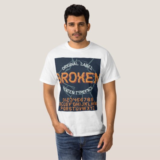 Beautiful Broken T-shirt (Voorkant volledig)