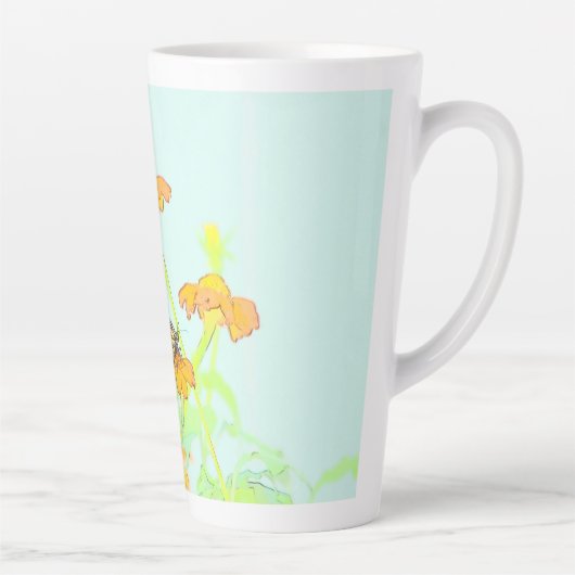 Beautiful Butterfly Latte Mug (Droite)