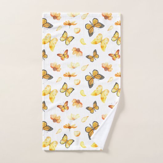 Beautiful Butterfly Pattern (Serviette à main)