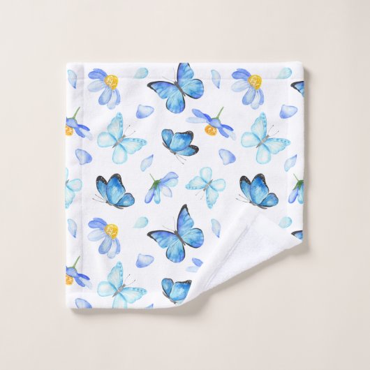Beautiful Butterfly Pattern (Gant de toilette)