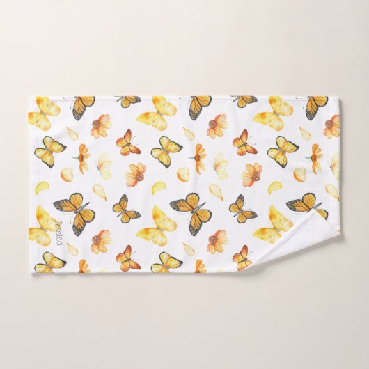 Beautiful Butterfly Pattern (Serviette à main)