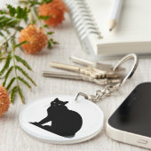 Beautiful Cat Sleutelhanger (Voorkant Rechts)