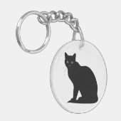 Beautiful Cat Sleutelhanger (Voorkant Links)