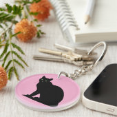 Beautiful Cat Sleutelhanger (Voorkant Rechts)