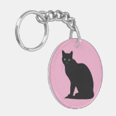 Beautiful Cat Sleutelhanger (Voorkant Links)