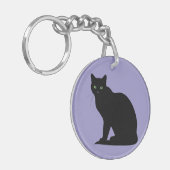 Beautiful Cat Sleutelhanger (Voorkant Links)