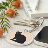 Beautiful Cat Sleutelhanger (Voorkant Rechts)