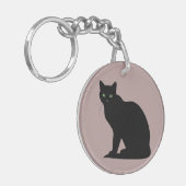 Beautiful Cat Sleutelhanger (Voorkant Links)