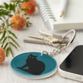 Beautiful Cat Sleutelhanger (Voorkant Rechts)