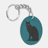 Beautiful Cat Sleutelhanger (Voorkant Links)