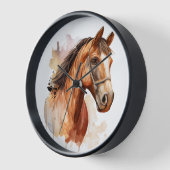 BEAUTIFUL CHESTNUT WATERVERF HORSHOOFD (Hoek)