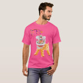 Beautiful Chinese Lion Dance T-shirt (Voorkant volledig)