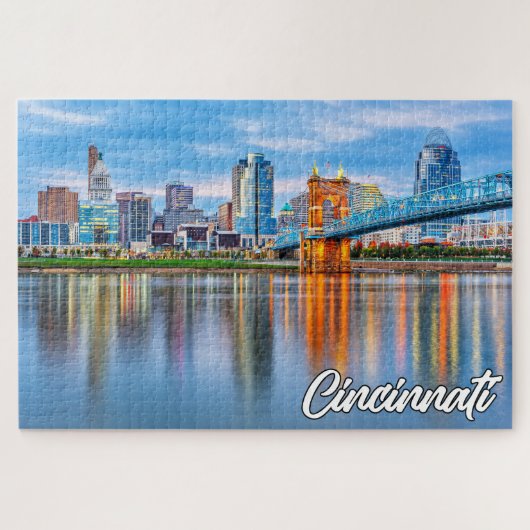 Beautiful Cincinnati, Ohio, Verenigde Staten Legpuzzel (Horizontaal)