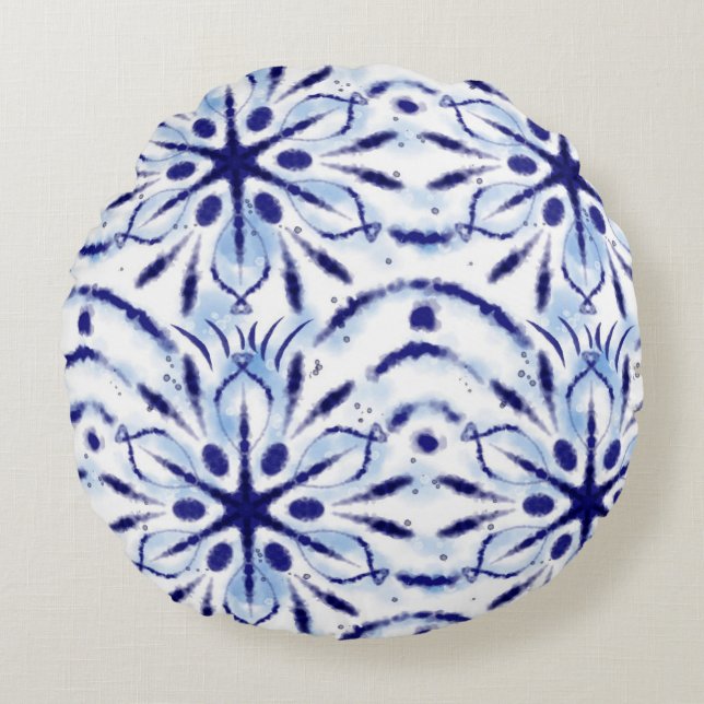 Beautiful circle pillow design  rond kussen (Voorkant)