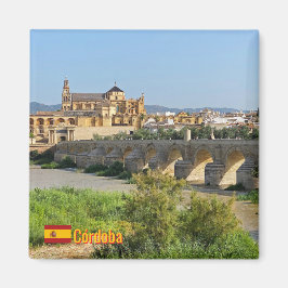 Beautiful city Cordoba in Spain, travel Magneet