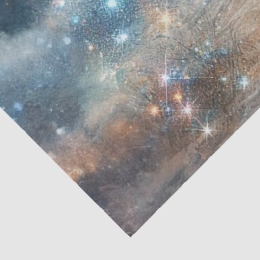 Beautiful Coastal Horse and Ocean Art Decoupage Tissuepapier (Detail)