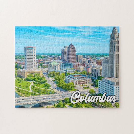 Beautiful Columbus, Ohio, Verenigde Staten Legpuzzel (Horizontaal)