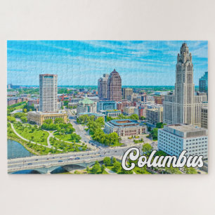 Beautiful Columbus, Ohio, Verenigde Staten Legpuzzel