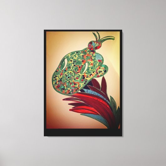 Beautiful Creature Plant Canvas Print (Voorkant)