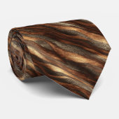 Beautiful Dads Day Gifts Animal Print Stropdas (Opgerold)