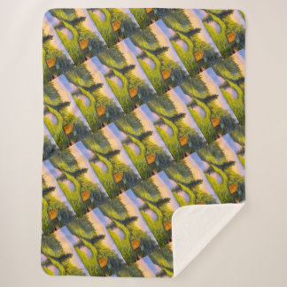 Beautiful design for unique experience  sherpa deken