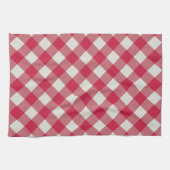 Beautiful Diamond Gingham Pattern Tea Towel Theedoek (Horizontaal)